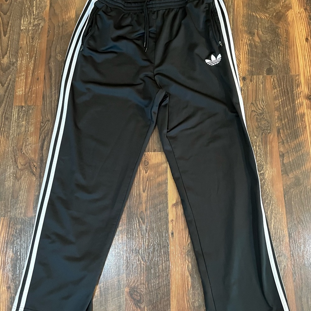 Adidas Men's Black Track Pants